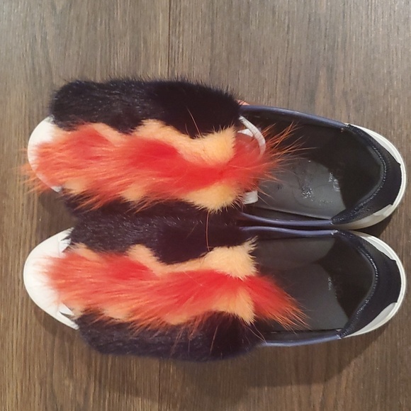 Authentic Fendi womens platform sneakers sz 40 - Picture 3 of 12